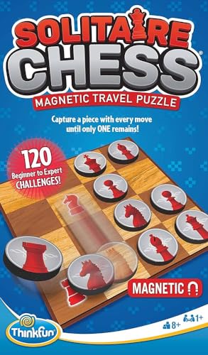 ThinkFun Ravensburger - Solitarie Chess MTP, Juego de Lógica