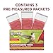 Audubon Park Hummingbird Food Wild Bird Nectar, Hummingbird Food for Outside Feeder, (3) 3-oz. Pre-Measured Packets