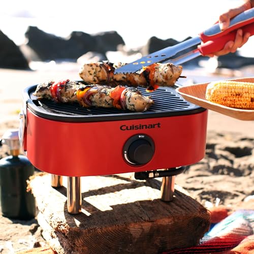 Cuisinart CGG-750 Portable, Venture Gas Grill, Red - Image 5