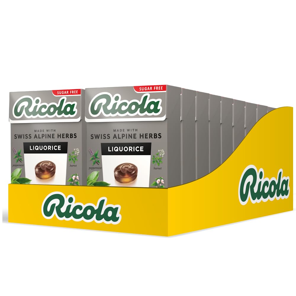 Women's Ricola Liquorice Sugar Free Size 2.5