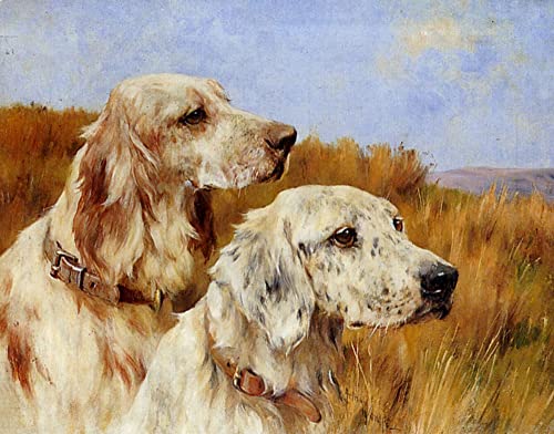 Affiche Deux passeurs d'Arthur Wardle pour une décoration murale élégante de grand salon