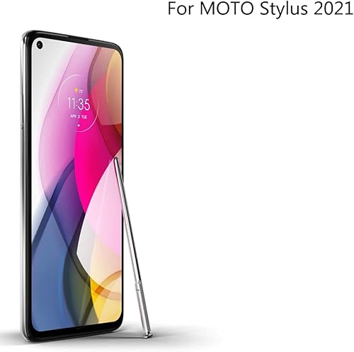 Miniatura 2 de Bolígrafo G Stylus 2021 negro para Motorola Moto XT2115 con pantalla táctil LCD, piezas de repuesto para Motorola Moto G Stylus 2021, XT2115 (con