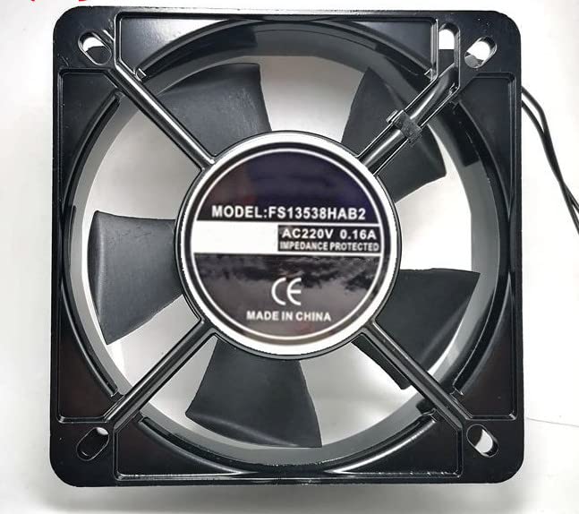 Ventilateur de refroidissement 220V puissant pour armoire électrique industrielle 135x38mm