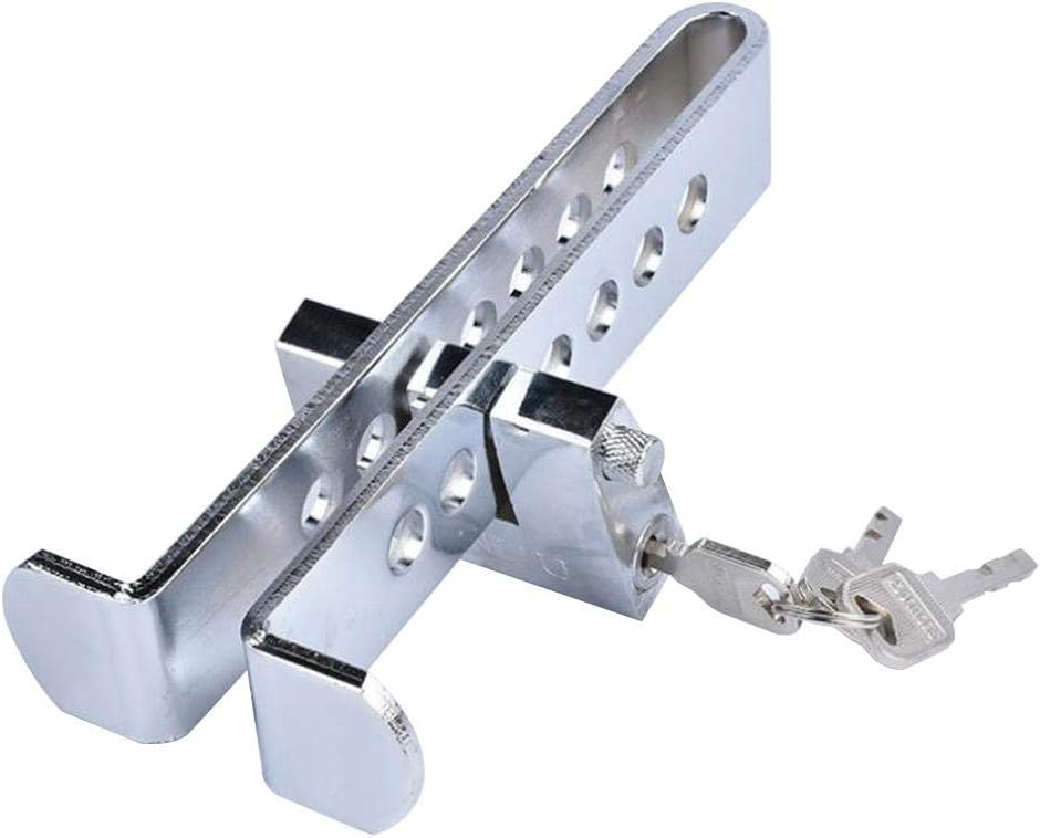 Universal Auto Car Brake Clutch Pedal Lock Stainless Anti-Theft Strong Security For Cars Trucks Clutch Pedal Accelerator