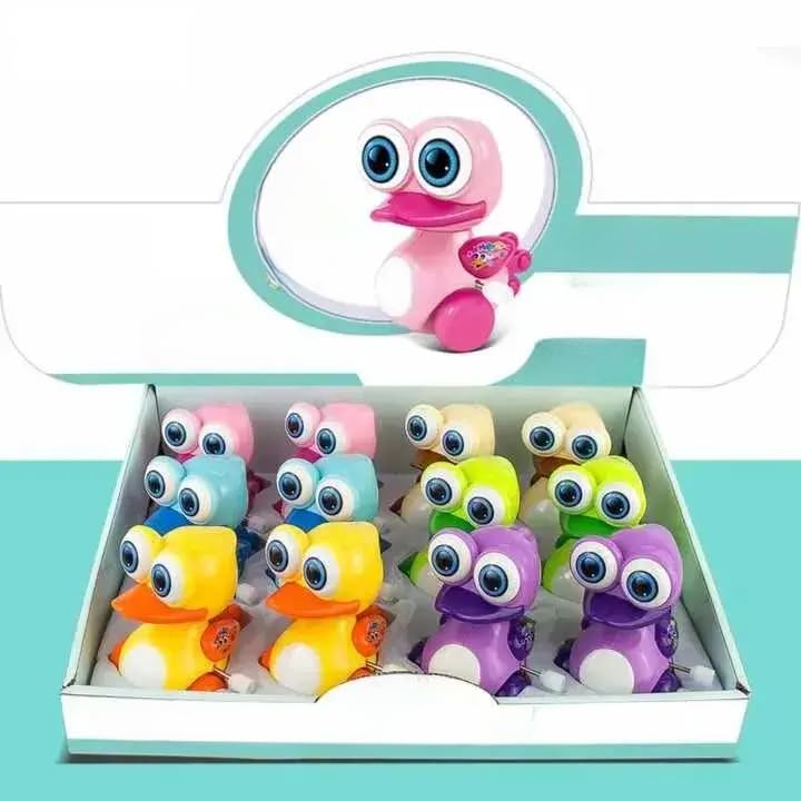 Key Operated Duck Toy Full Funny for Kids Girls Boys Birthday Return Gift Christmas Present (Color Sent As Per Stock) (Pack of 1)