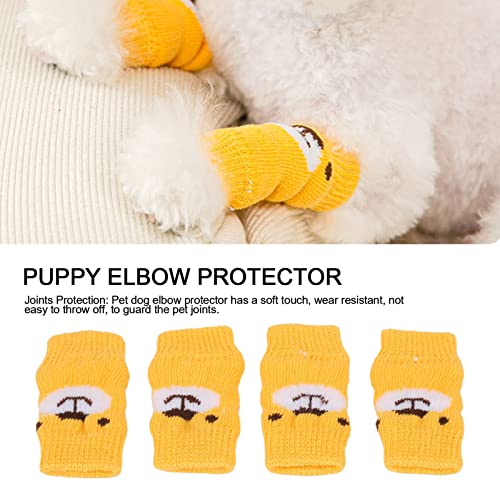Image of Generic Dog Elbow Protector - 4PCS Highly Elastic PET Leg Warmers for Dogs Cats | Joints WRAP (L)