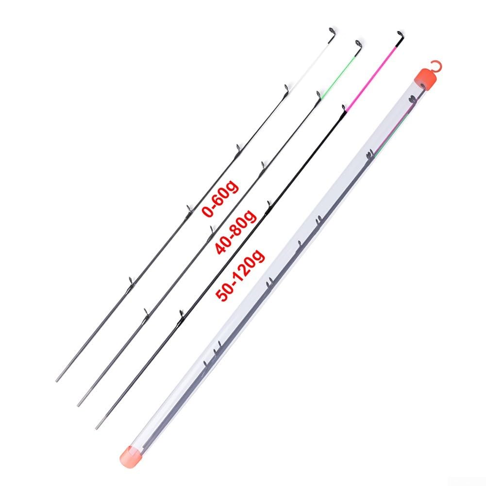 MLH 50120g Feeder Carp Rod Top Tip, Quick Response, Various Fishing Scenarios (7147 (3 pieces))