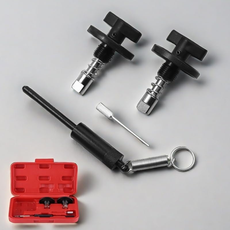 Kit Bloccaggio Distribuzione Per Motore Fiat 1.3 Multijet - Set 4 Pezzi Per Catena Distribuzione, Compatibile Con Alfa, Ford, Lancia, Suzuki, Opel