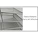 EASEPRES Extra Thick 6-Tier Mesh Desk Organizer Tray, Desktop File Folder Sorter Holder for Mail Paper Document Letter Organization Storage Accessories, for Office Home School Classroom, Silver