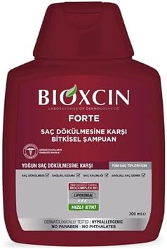 Bioxcin Forte Saç Dökülmesine Karşı Bitkisel Şampuan, 300 ml