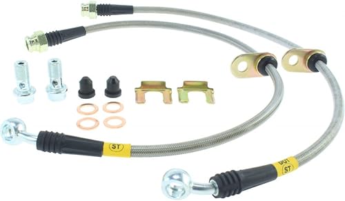 StopTech para Subaru Impreza 2004 05 06 2007 líneas de freno acero inoxidable - delantero | 950.47004