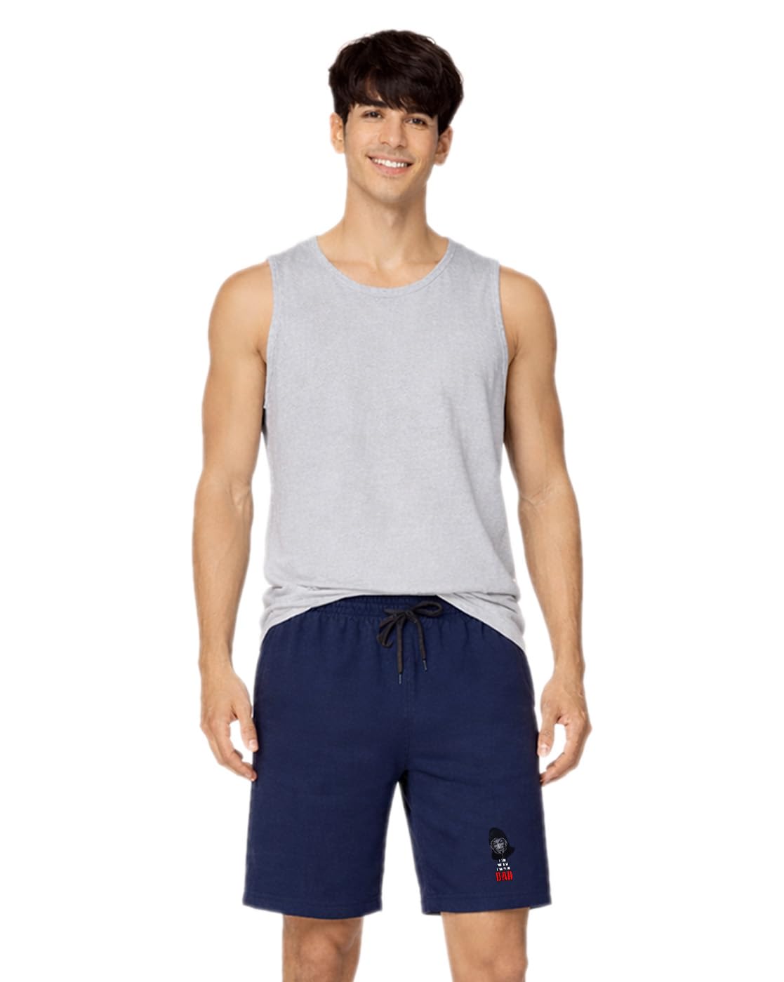 buy that trendz Mens Cotton DAD Printed Regular Knee Length Shorts-picture-45