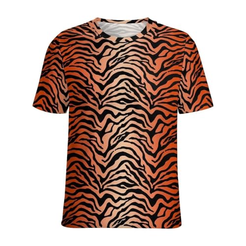 T-shirt femme tigre au design audacieux, haut manches courtes pour exprimer sa liberté