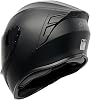 Casco integral Orthrus para moto, adultos hombres y mujeres, aprobado DOT | Cascos de moto de calle con visor ahumado y transparente, ventilación avanzada, forro removible y lavable, negro mate, talla grande 7