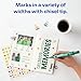 Avery Marks-A-Lot Permanent Markers, Large Desk-Style Size, Chisel Tip, Water and Wear Resistant, 12 Green Markers (08885)