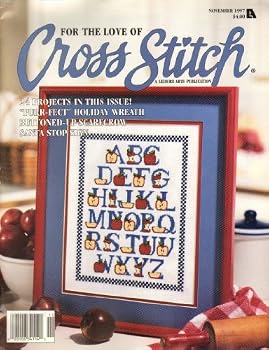 Pamphlet For the Love of Cross-Stitch November 1997 Book
