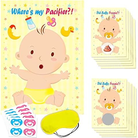 Baby Shower Games Scratch Off Cards Funny Activity for Boy Girl Baby Shower Poop Raffle Tickets Gender Neutral Baby Shower Party Decorations Supplies Cover