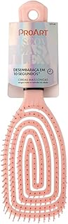 Proart Escova Raquete Easy Flexi Rosa - Proart