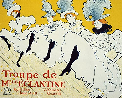 Posters et Art Toulouse Lautrec pour décoration chambre : créez un salon style vintage