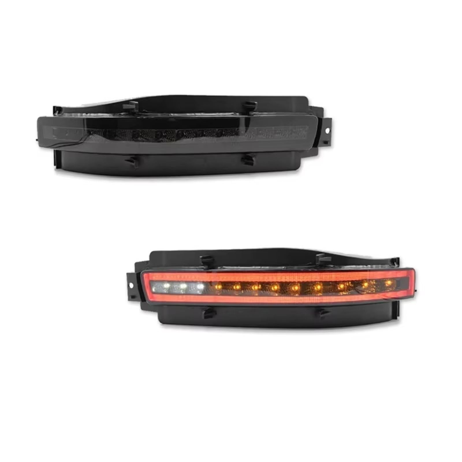 Feu Antibrouillard Arrière Pour Pour 350Z Pour Z33 2003-2009 Feux Arrière À LED Antibrouillard De Freinage Et Recul(Smoked Lens)