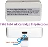 604XL Chip Resetter for XP-2200 XP-2205 XP-3200 XP-4200 WF-2910DWF WF-2930DWF WF-2950DWF XP-5200 Compatible with T604 T503 Waste Ink Tank Reset Tool