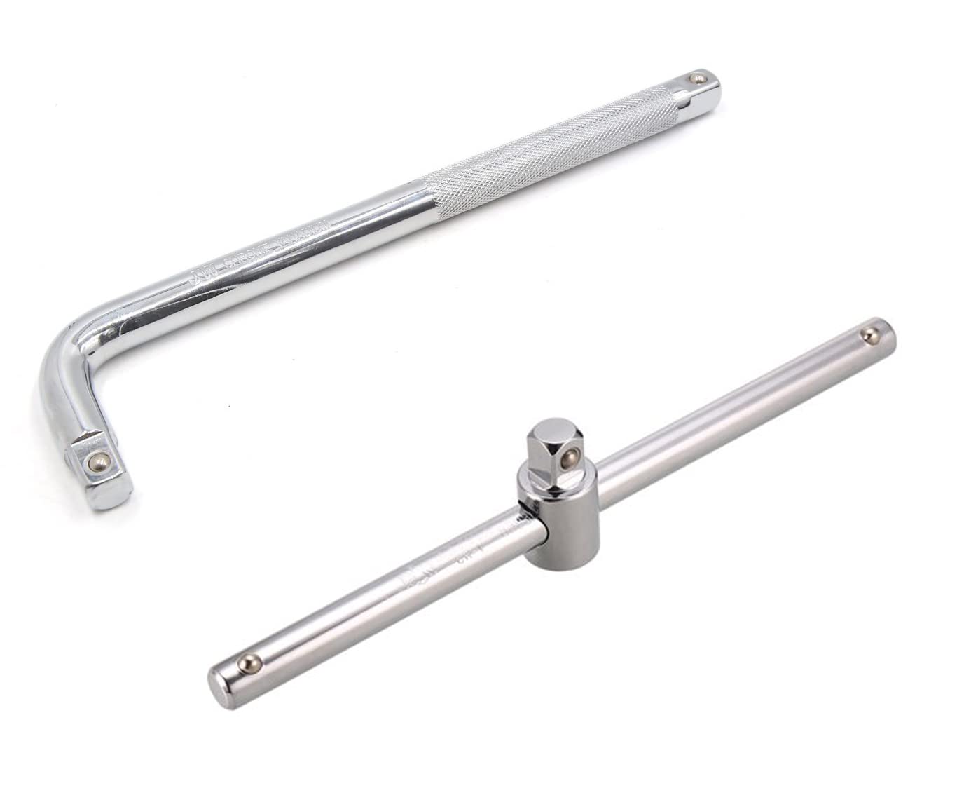 GIZMO 1/2" Driver Socket Wrench Extension Sliding Bar T-handle Spanner Repair Tool With 1/2" L-Handle L Shape Curved Rod Extend Bar Socket Wrench Hand Tool 12 Inches (B09LVRWFFG) Amazon Price History, Amazon Price Tracker