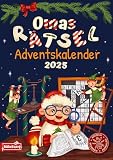 Cover zum Buch Omas Rätsel Adventskalender 2025