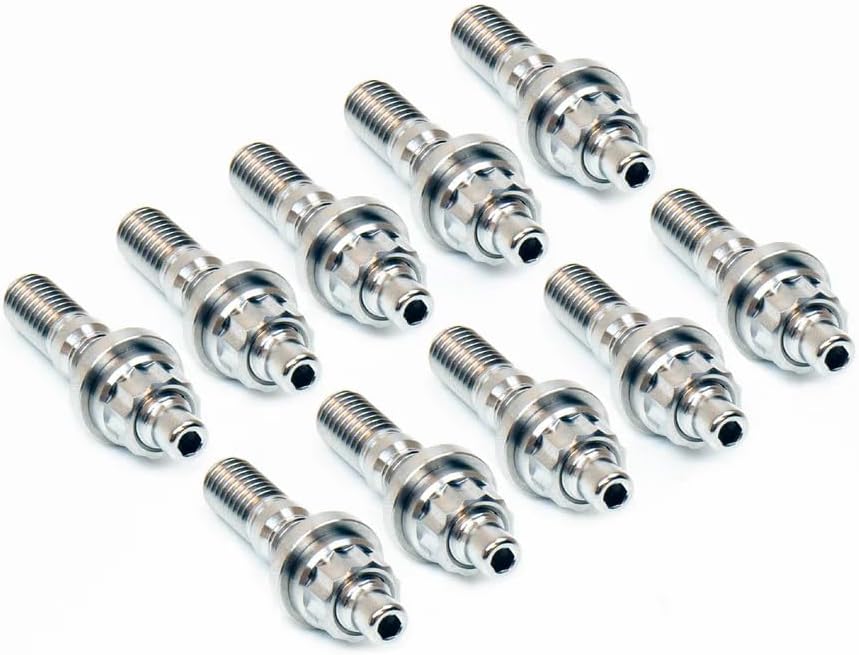 SpeedFactory Racing Titanium B/D/F/H/J Series Intake/Exhaust Manifold Stud Kits (Raw, 55mm)