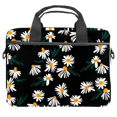 Sac ordinateur portable 13.3 pouces à fleurs pour le bureau et l'université