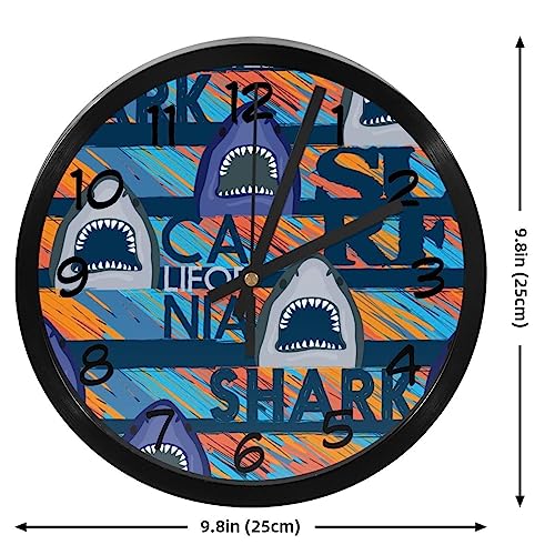 Horloge murale à quartz sans tic-tac mécanisme de haute précision