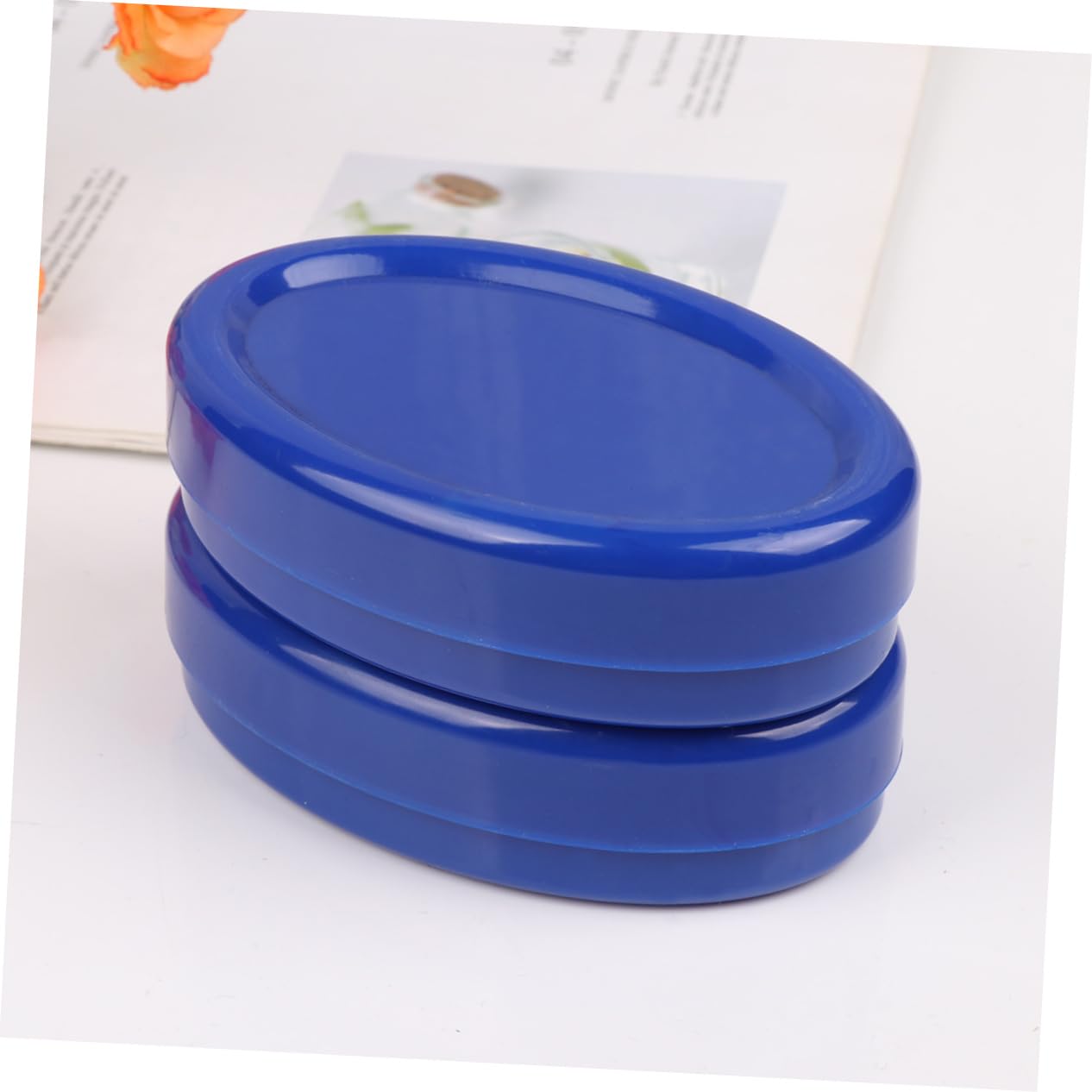 2piezas Caja de Clips Magnéticos para Escritorio Organizador Magnético de Plástico para Clips de Papel para Oficina y Escuela Cajas Organizadoras
