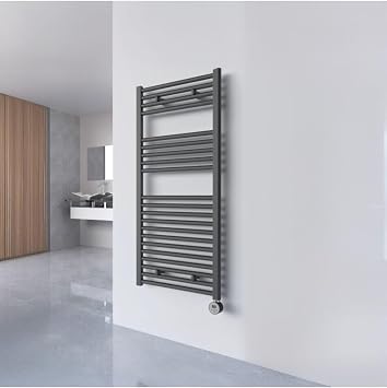 400x800 Termostatl  antrasit Elektrikli Havlupan Radyat r Is t c  1. kalite on off d meli