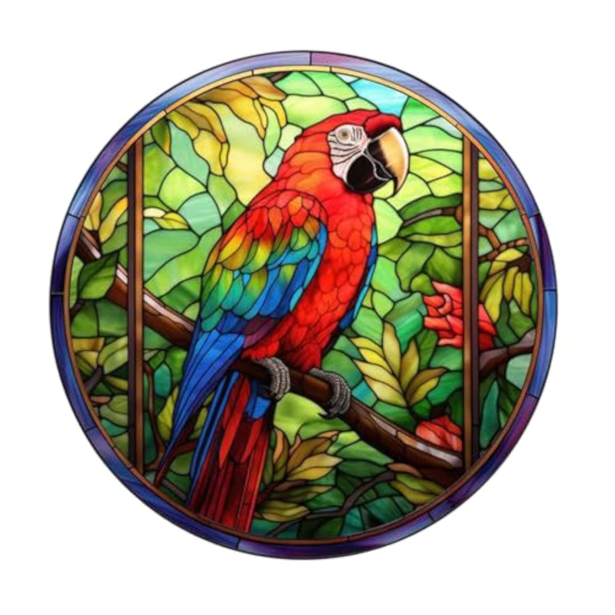 Hummingbird Glass Sticker for Home Decor