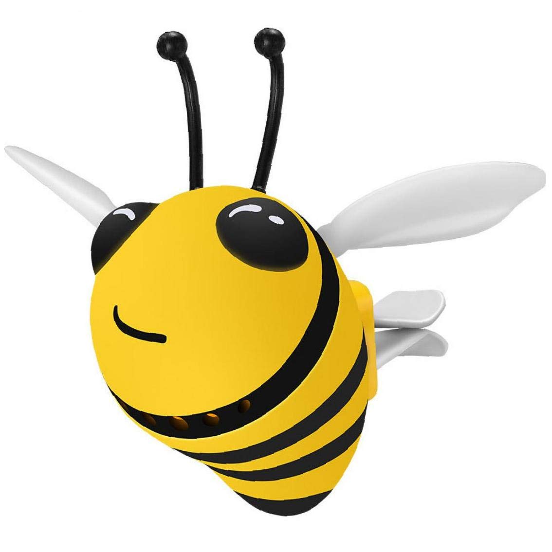 Zonster Yellow Bee Air Freshener Holder Cute Little Bee Car Mounted Decoration Dash Fragrance Air Vent Clip Car Perfume Accessories