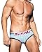 Croota Mens Underwear, Low-Rise Bikini, Brief, Satin Accented Waistband, AB01M