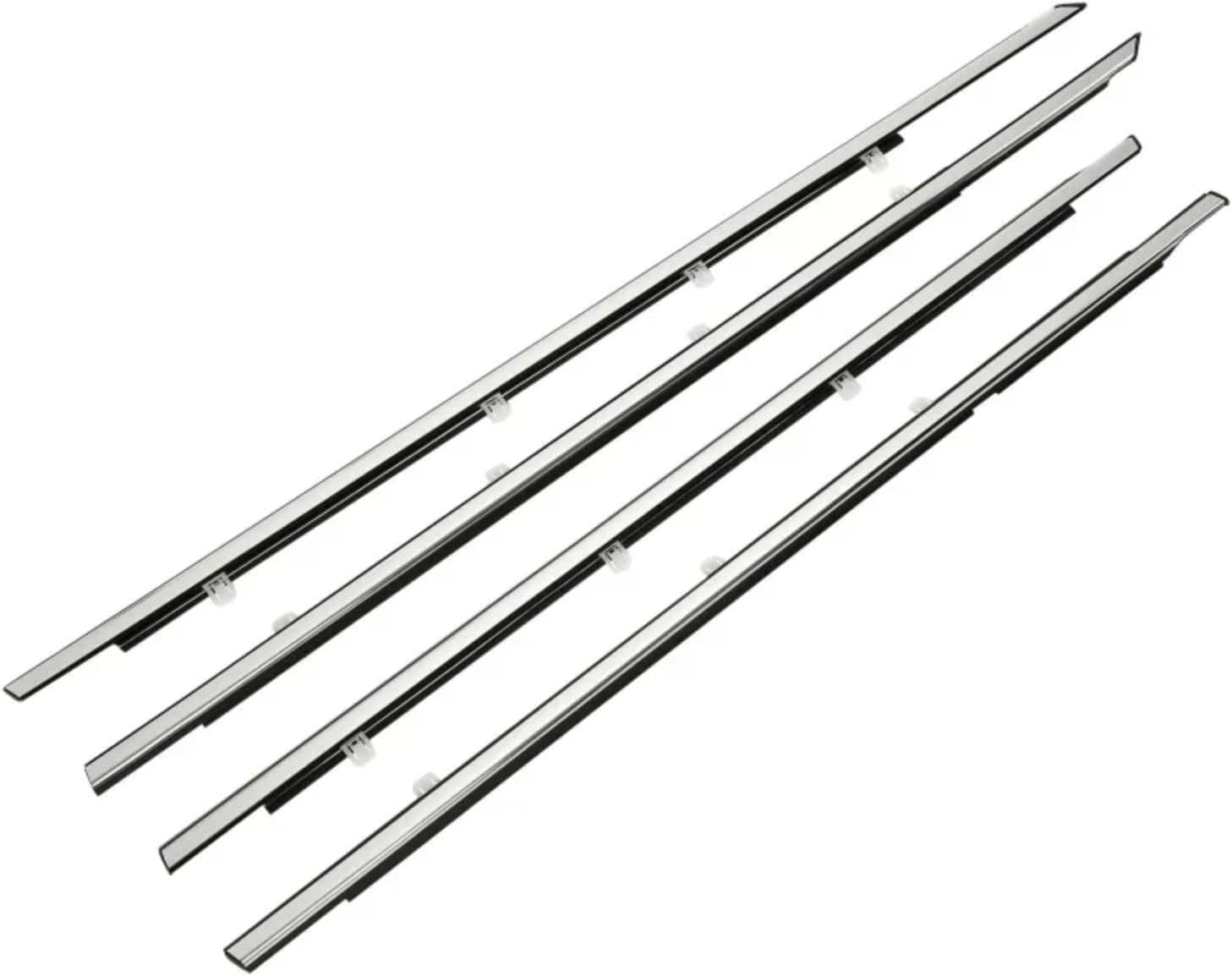 Compatible With Civic 2012 2013 2014 2015 車の窓用ゴム製ウェザーストリップ防水圧力シーリン  車外窓用ウェザーストリップ マツダ 6 2004-2012 マツダ 3 2004-2009 車の窓ウェザーストリップ防水圧力ストリッ  ウェザーストリップ に適合する マツダ 6 2004-2012用 4個 ... 車のサンルーフのシーリング Compatible With Accord 2008 2009 2010 2011 2012 シーリン