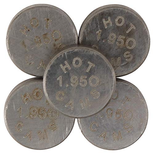 Hot Cams 1.95Mm 5 Piece Shim Kit 5Pk748195 For Honda Crf, Kawasaki Kx, Suzuki Rmz & Yamaha Yz Dirt Bikes #TOP1