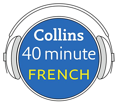 Diseño de la portada del título French in 40 Minutes