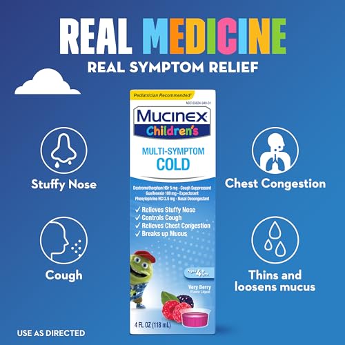 Mucinex 6382484823 Children'S Multi-Symptom Cold Medicine thumb #1