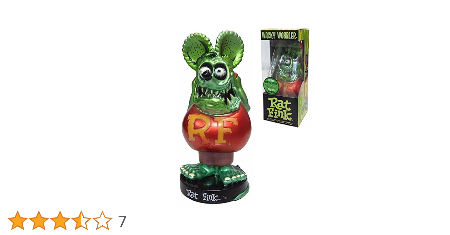 Amazon.co.jp: FUNKO Wacky Wobbler RAT FINK （メタリックグリーン