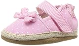 Robeez Girls' Buttercup Espadrille Sandal, Pink, 12-18 Months M US Infant