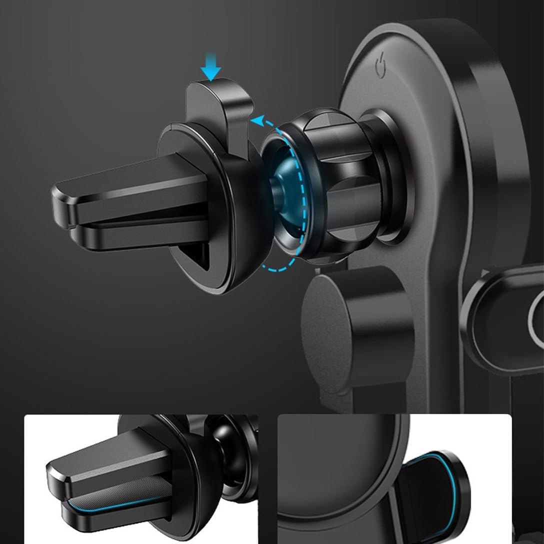 スマホホルダー 車載Qi ワイヤレス充電器 耐熱性 省エネ 車 車載スマホホルダー 赤外線センサーによる自動開閉