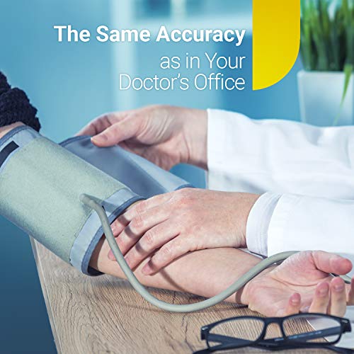 iProven Digital Blood Pressure Monitor Upper Arm, Large BP Cuff Automatic, 60 Reading Memory, Irregular Heartbeat Detection, Accurate & Fast Reading, BPM-634 - Thumbnail 5