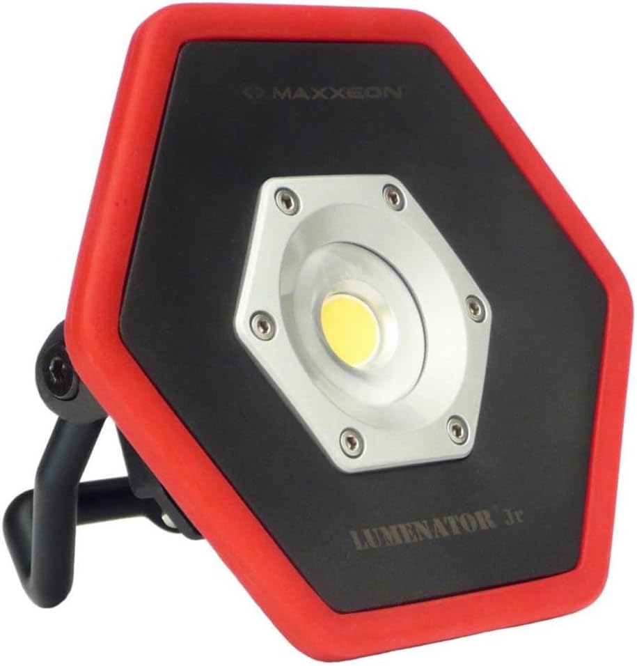 MAXXEON MXN05211 Lumenator Jr. Professional Cordless Area Work Light w/Mounting Magnet, 1800 Lumens
