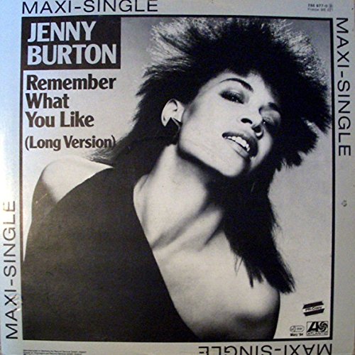 Jenny Burton - Remember What You Like - Atlantic - 786 977-0