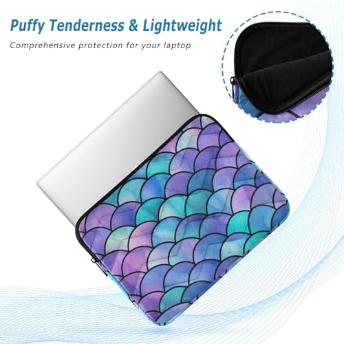 Funda para portátil 13-14 pulgadas diseño sirenas multicolor miniatura 5