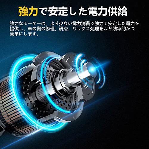 YMWLKJ ミニポリッシャー 電動ポリッシャー の商品画像 6