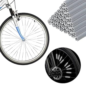 Floepx 72 stuks spaakreflectoren, reflectoren fiets waterdicht, zichtbaarheid spaakreflectoren, spaakreflectoren…