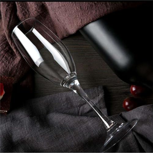 Jogo 6 Taças De Vidro Para Champagne Espumante 220ml