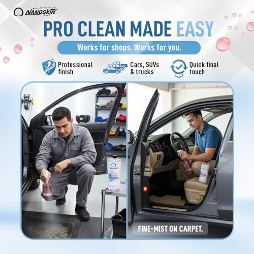 Image of Nanoskin Concentrated Air Freshener - BABY POWDER - Emits Fragrant Scent with Odor Eliminator into The Air to Freshen Interior | Adjustable Dilution up to 9:1 | For Automotive, Home, Office & More
